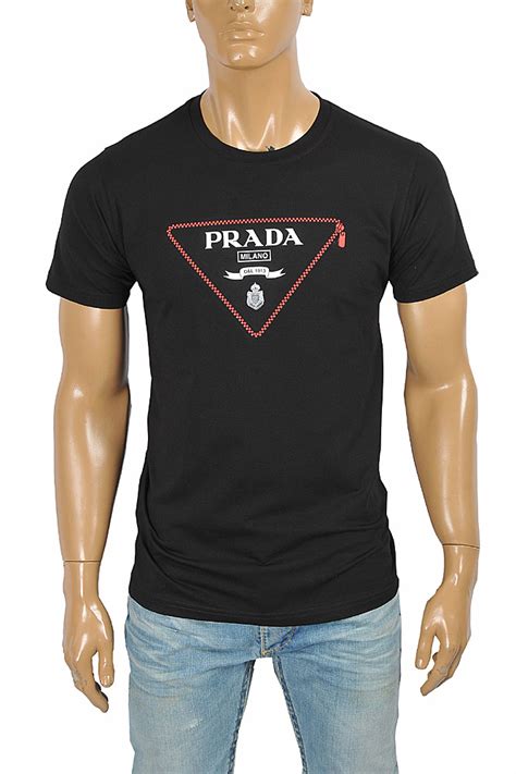 prada men's clothes|prada men's t shirts.